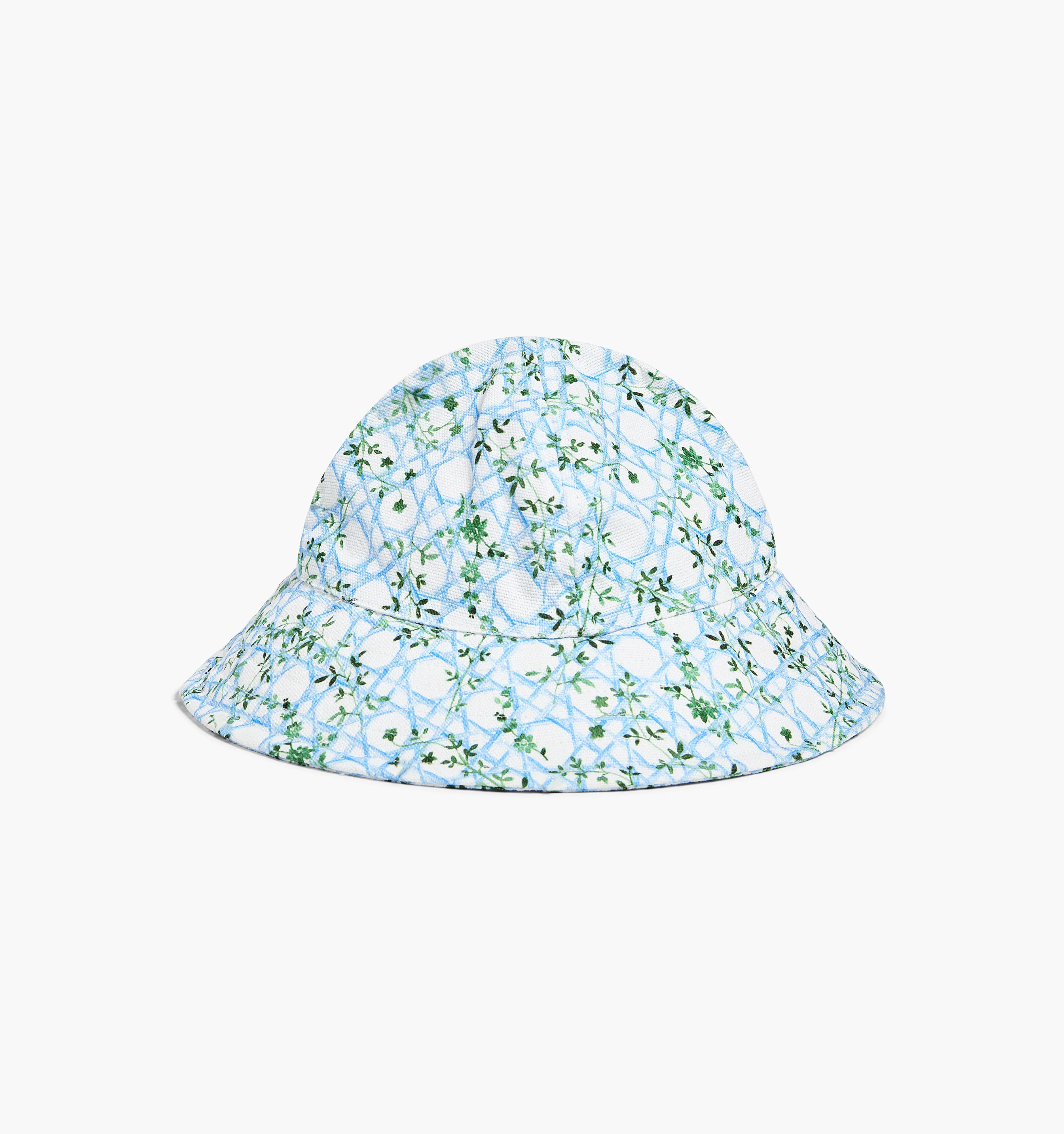 The Baby Sunhat - Blue Basketweave Vine | Hill House Home US