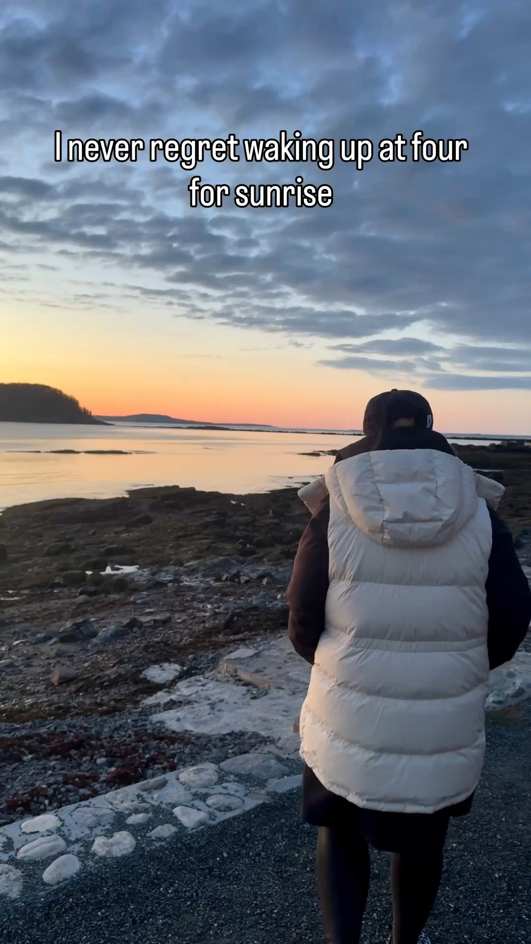 I mean😍😍😍

Lack of sleep is worth it to witness this beauty!

#sunrise #mdi #mdisunrise 

#LTKPetite #LTKActive #LTKTravel