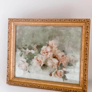 Vintage Floral Décor | Floral Painting | Botanical Print | Printable Wall Art | Downloadable Art... | Etsy (US)