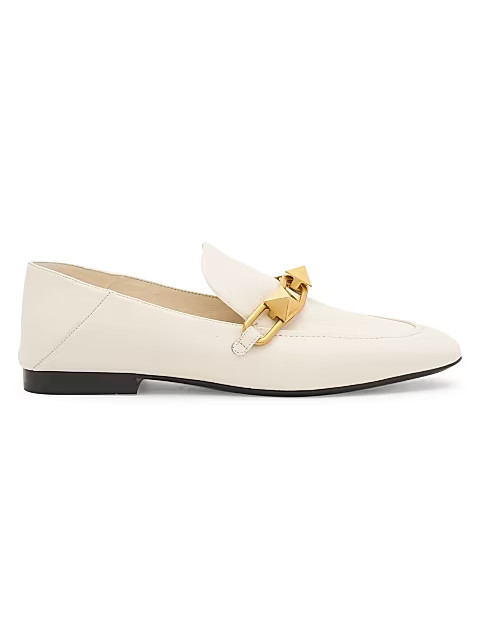 Rockstud Convertible Leather Loafers | Saks Fifth Avenue