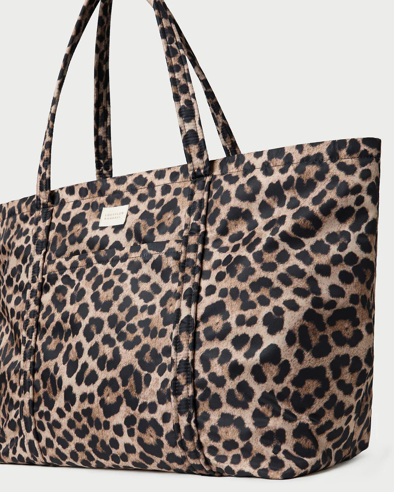 Dina Brown/Leopard Travel Tote | Loeffler Randall
