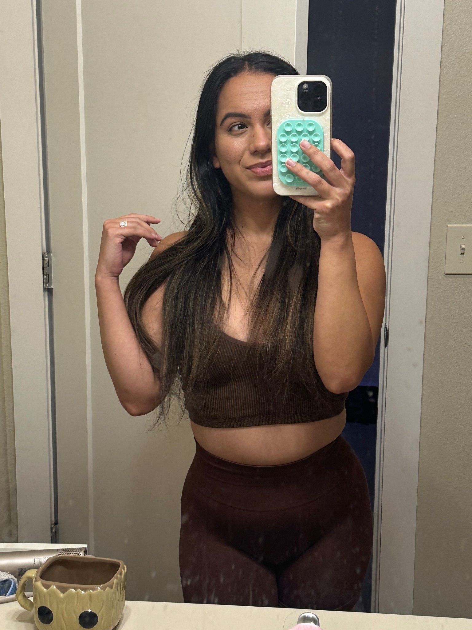 wearing a small in both top&bottom 🤎

#LTKSummerEdit #LTKActive #LTKFindsUnder50