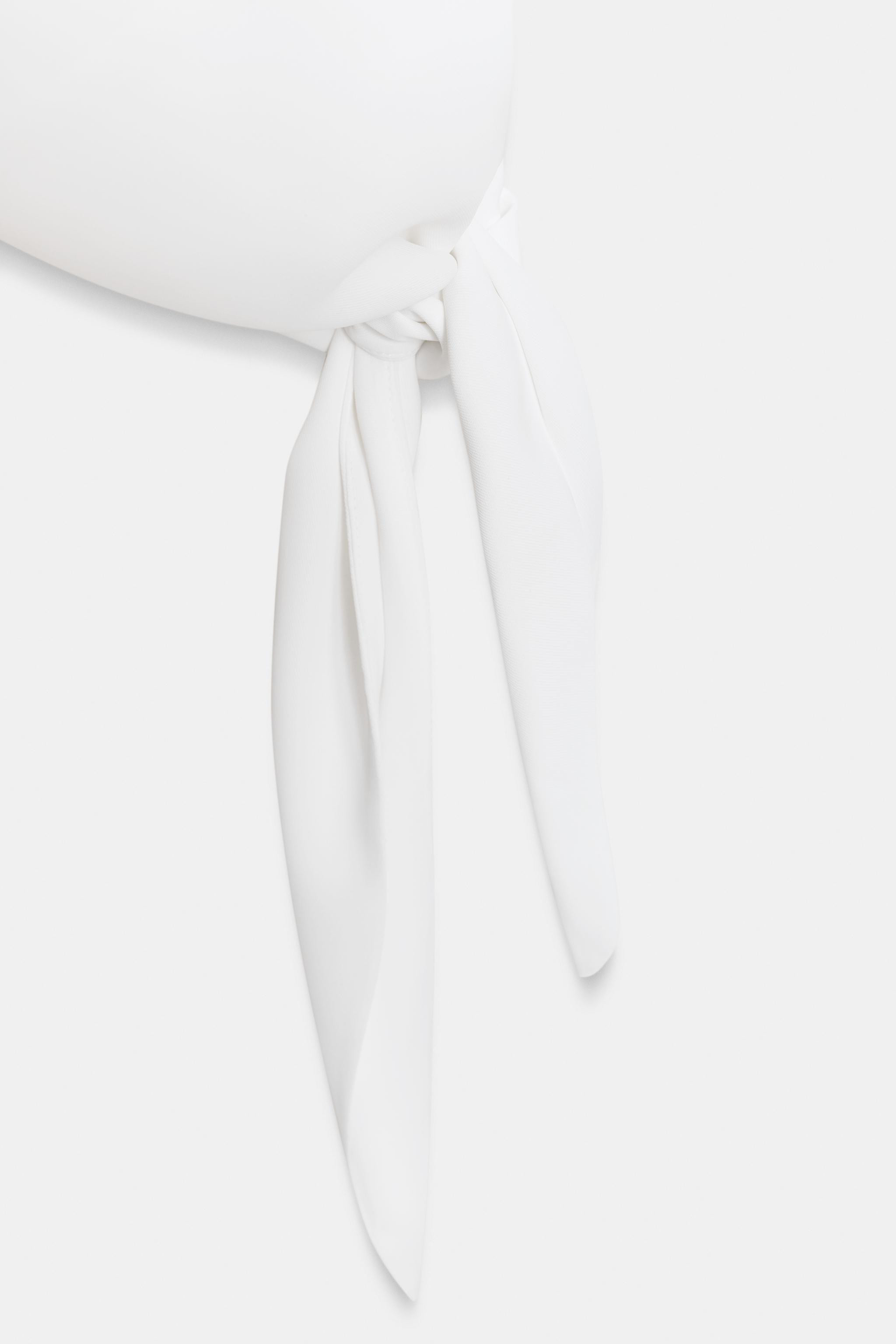 TIED HALTER TOP | Zara US