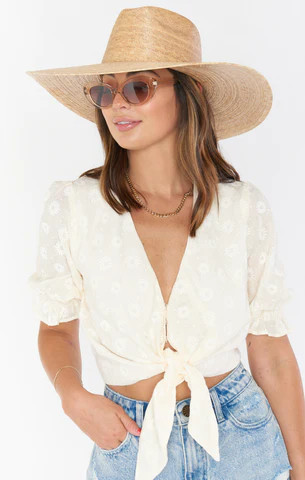Lack of Color Palma Wide Brim Hat ~ Natural | Show Me Your Mumu
