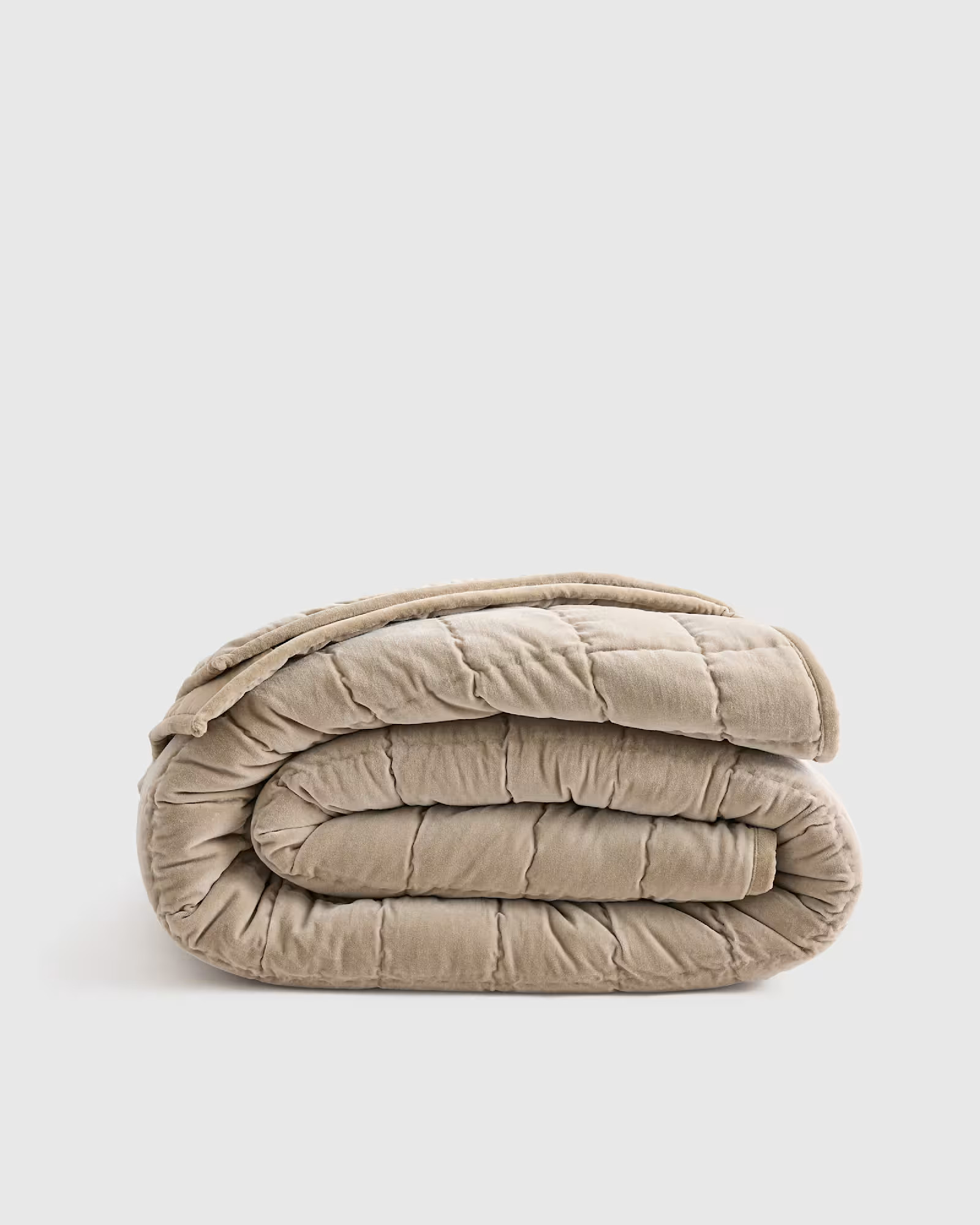 Cotton Velvet Quilt | Quince