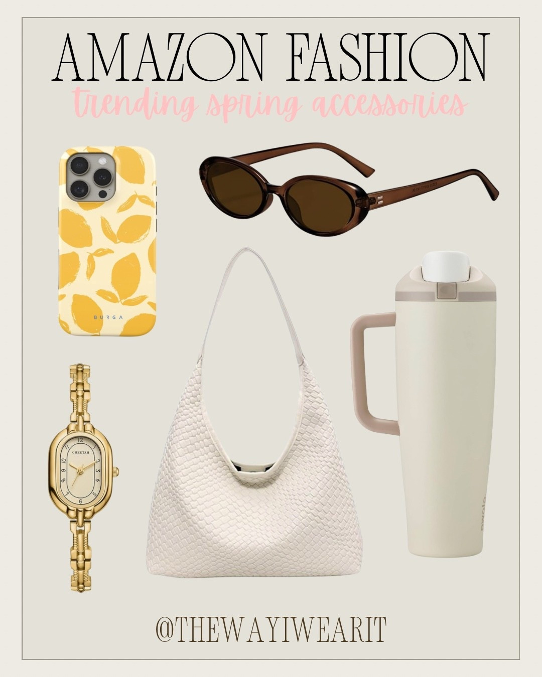 Looking for the perfect accessories this spring? Check out these top picks from Amazon! #AmazonFashion #FoundItOnAmazon

#LTKWorkwear #LTKSeasonal #LTKU