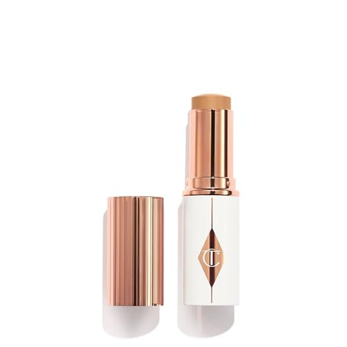 Charlotte Tilbury Unreal Skin Tint & Sheer Glow Hydrating Foundation Stick - Cream Foundation Makeup with Sheer-to-Light Coverage & a Buildable Formula - Blurring, Smoothing & Nourishing - 9 Tan | Amazon (US)