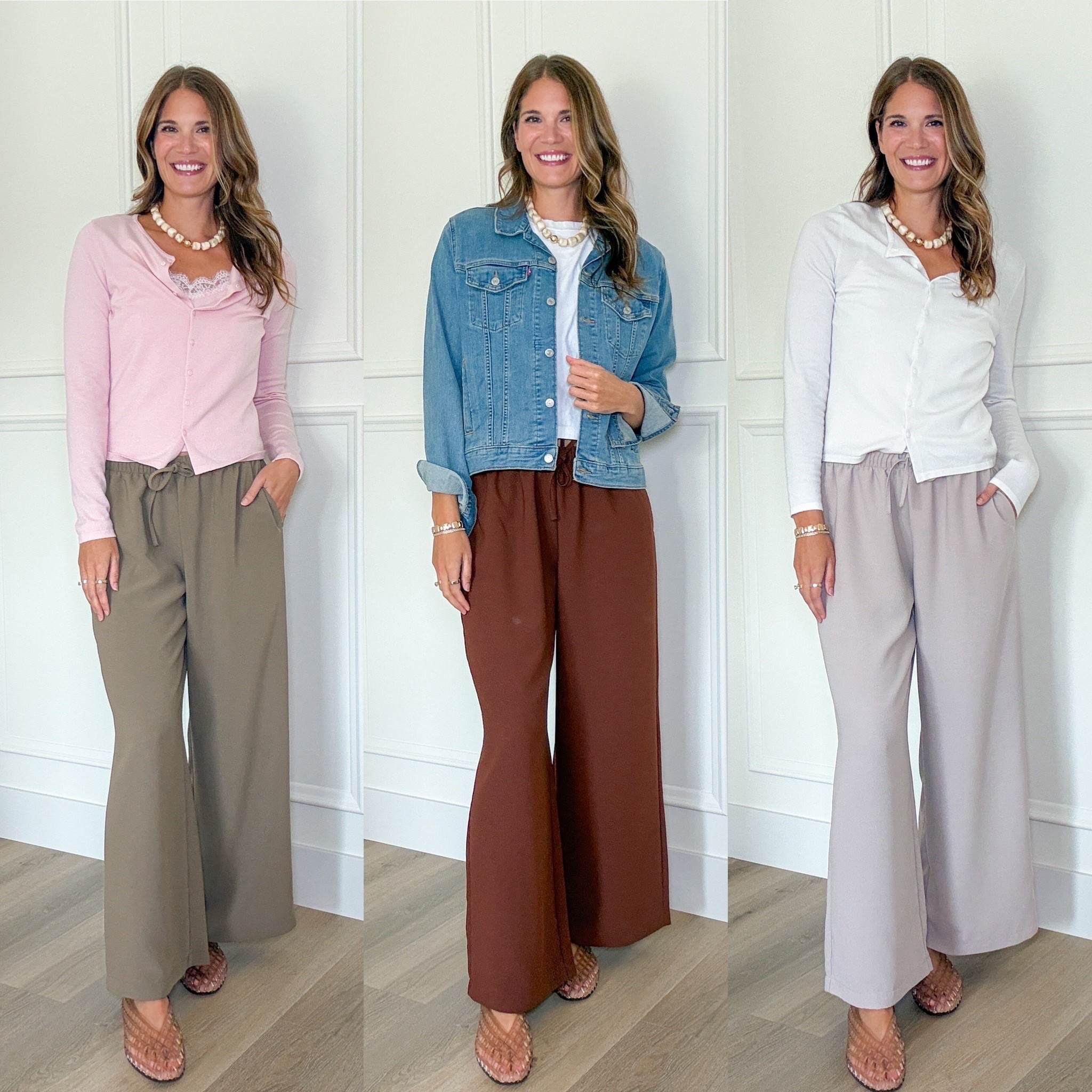 These wide leg pants are such a good everyday staple. I love that they come in multiple neutral colors and can be styled with everything from a cardigan to a denim jacket.

wide leg pants, tall girl pants, long length pants, neutral pants, casual outfit, fall outfit idea, comfortable pants, everyday style, tall women fashion, fall fashion, StangandCo

#LTKootd #LTKSeasonal #LTKTall