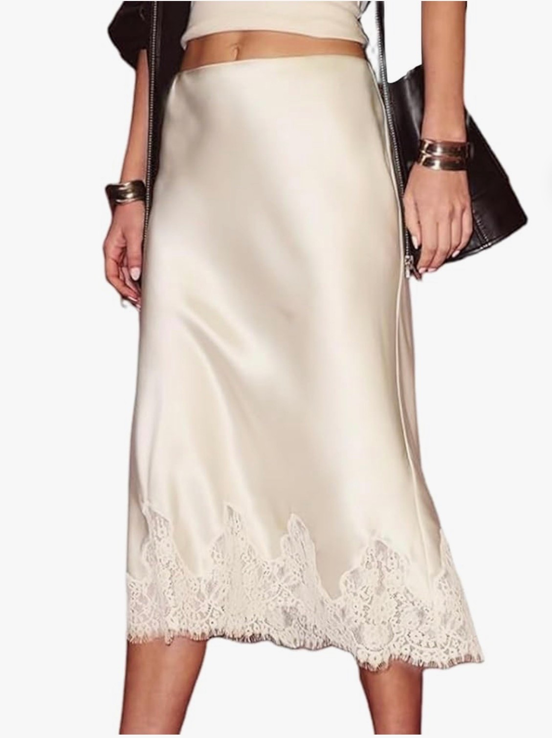 The perfect skirt for Spring/ Summer #satinskirt #lace #chicstyle #classy #casualstyle #daytonightstyle

#LTKSaleAlert #LTKSpringSale #LTKootd