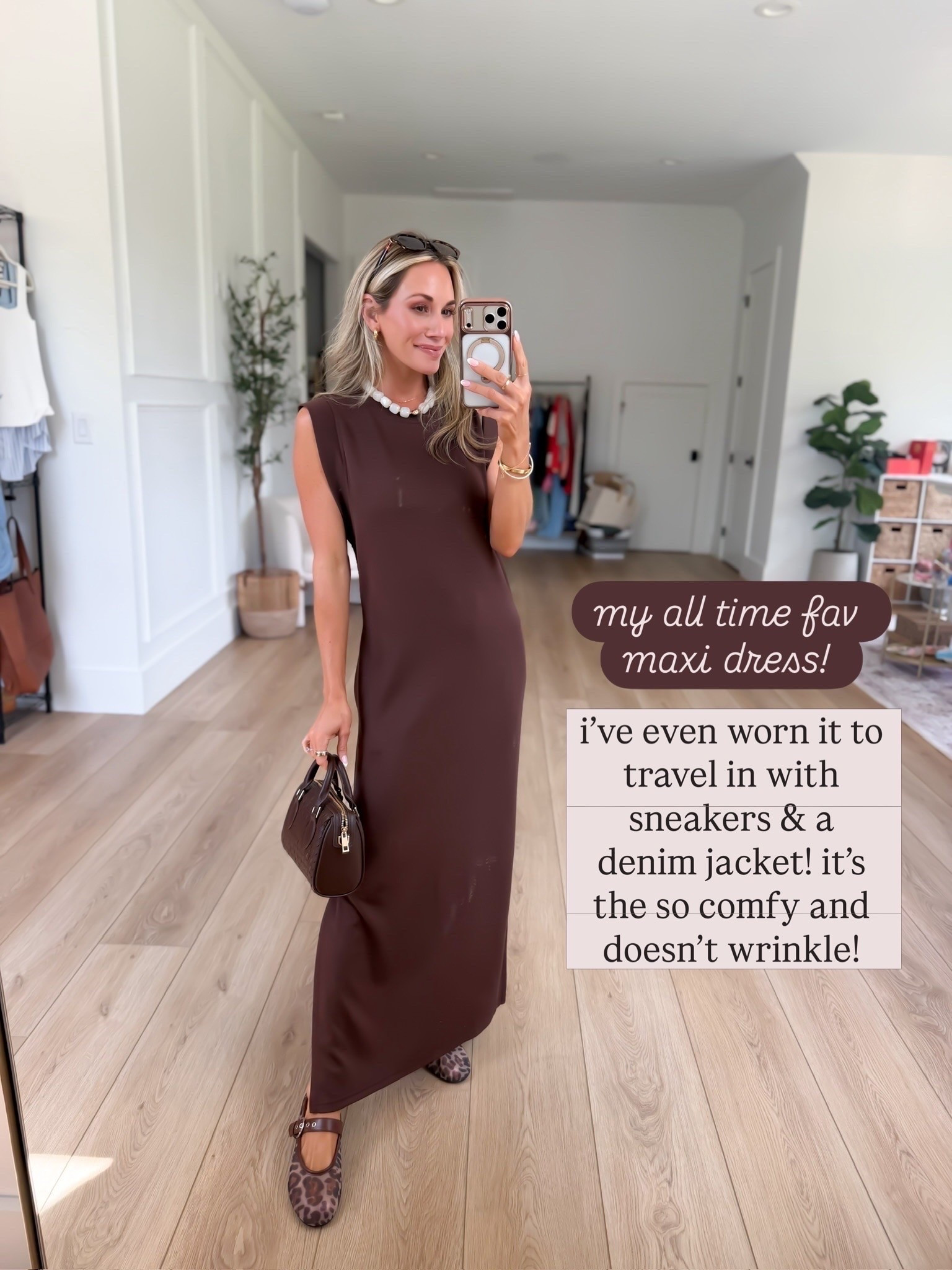 possibly the most versatile dress I own 👏 you can’t style it so many different ways! perfect to dress up or dress down! easy to throw on and still feel put together! loving this dark coffee color for fall 🍂

#LTKmomlife #LTKootd