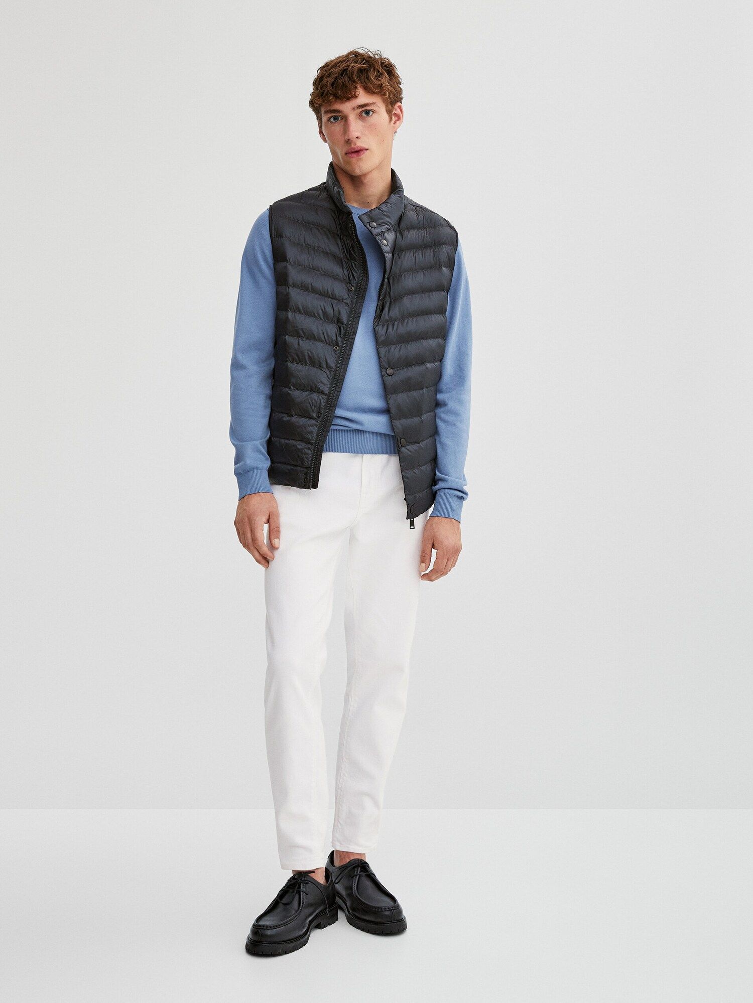 Lightweight down quilted vest | Massimo Dutti (US)