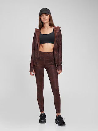 High Rise Recycled Brushed Power Leggings | Gap (CA)