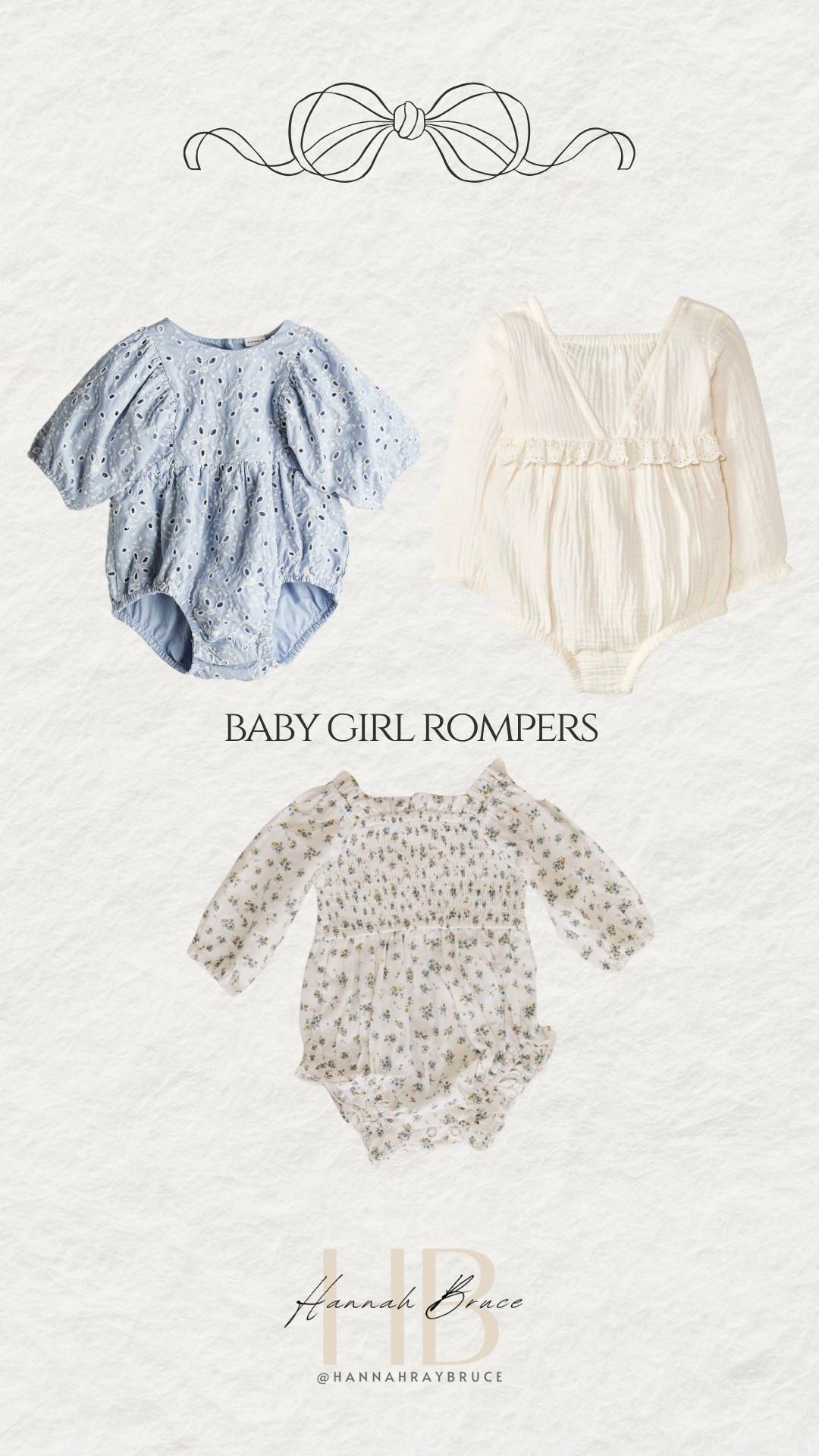Baby girl rompers for family photo shootcan

#LTKKids #LTKBaby #LTKFindsUnder50