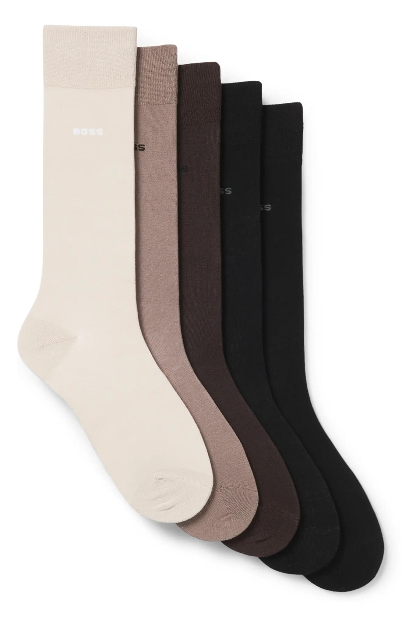 Assorted 5-Pack Crew Socks (Men) | Nordstrom | Nordstrom