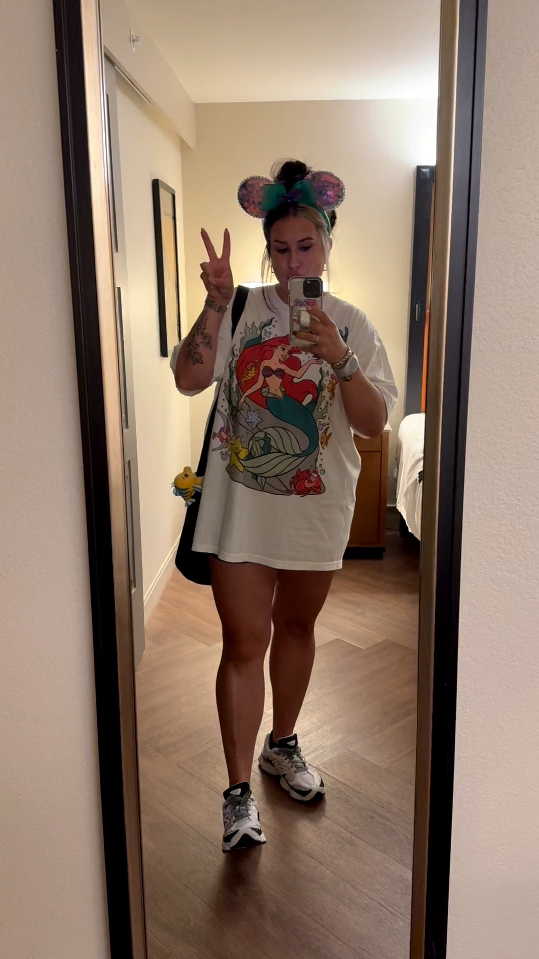 Under the sea, Disney outfit 🧜🏼‍♀️🐚🦀
The t-shirt is from magic_tee_shop on Instagram. They’re my fav for tees! 

#LTKFindsUnder50 #LTKStyleTip #LTKMidsize