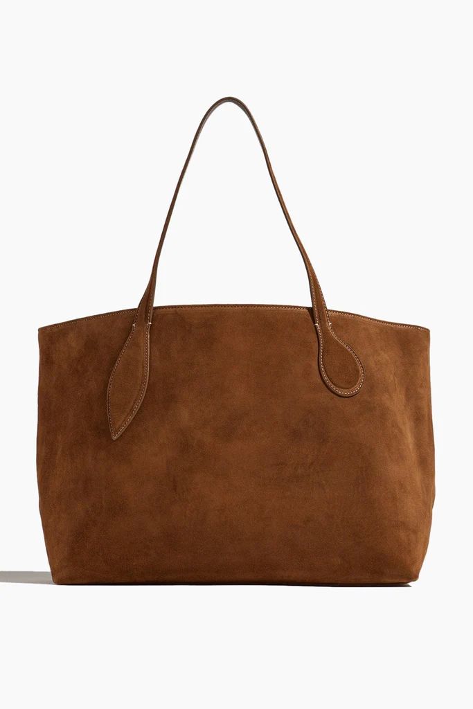 X-Large Sprout Tote in Chestnut Suede | Hampden Clothing