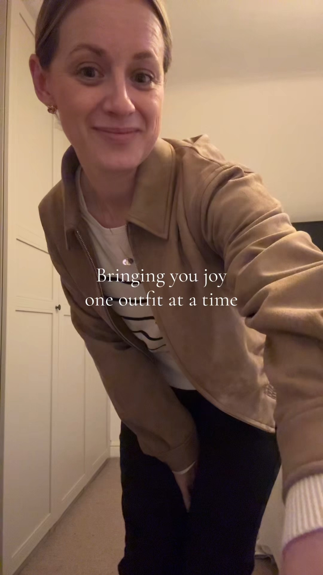 M&S suede jacket 