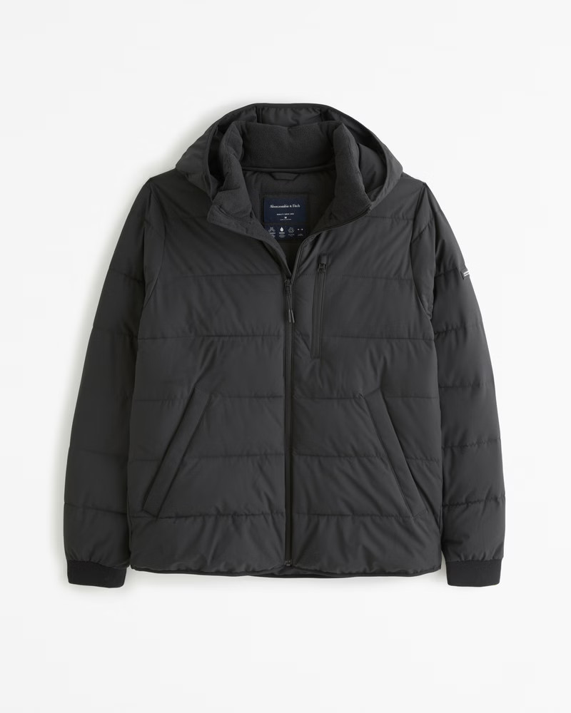 Men's Lightweight Hooded Puffer | Men's Coats & Jackets | Abercrombie.com | Abercrombie & Fitch (US)