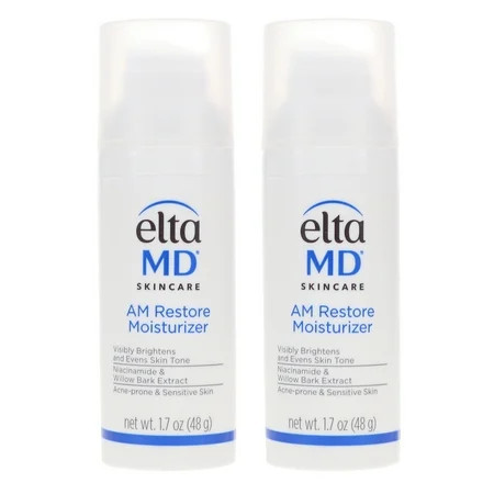 EltaMD AM Restore Moisturizer 1.7 oz 2 Pack | Walmart (US)