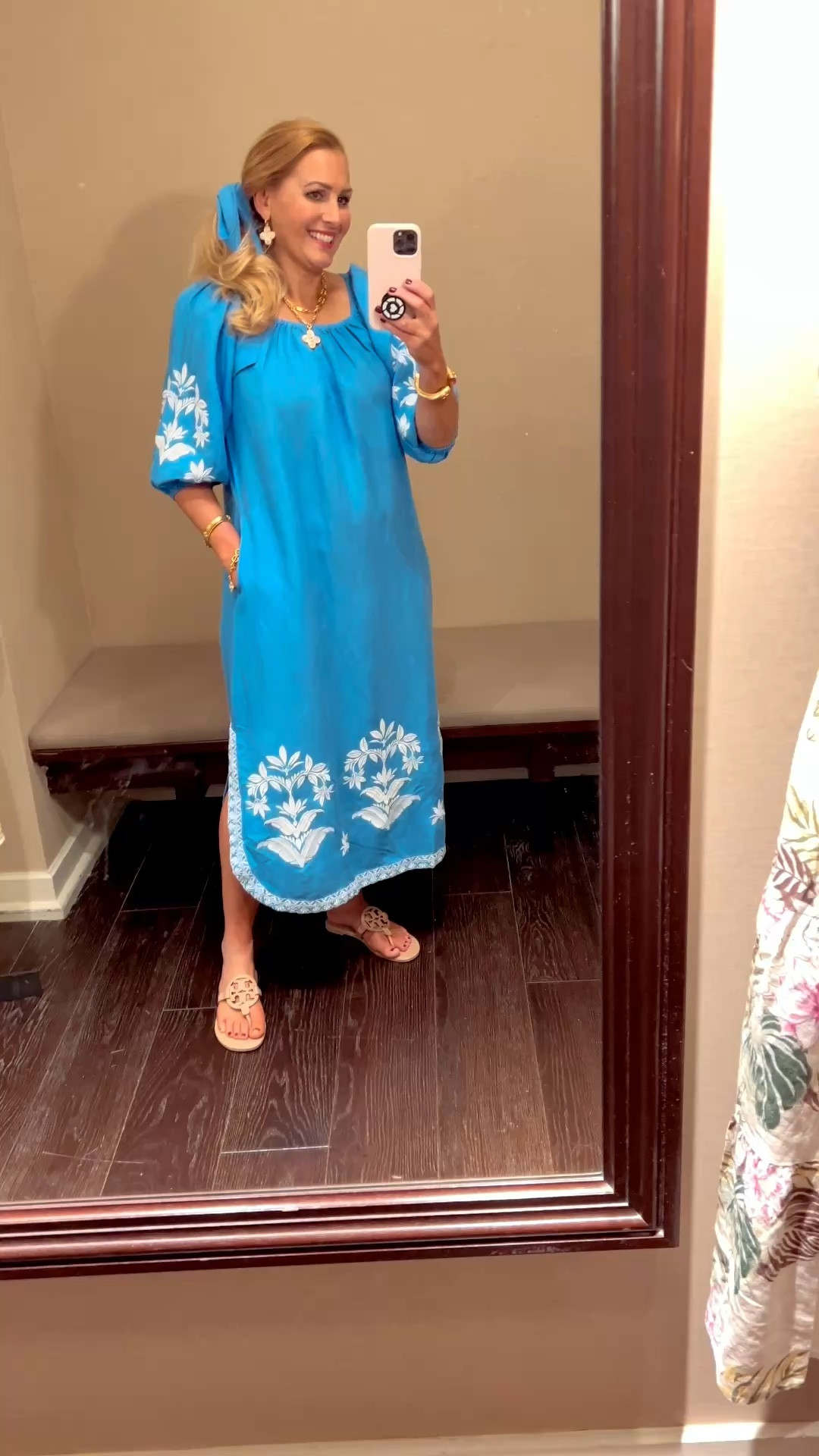 This Tommy Bahama dress is stunning!

Great resort dress or poolside dress.

Wearing a medium. Fits true to size. I’m in love with this color for spring and summer!

#LTKSeasonal #LTKOver40 #LTKvlog #LTKU #LTKTravel #LTKgrwm #LTKootd #LTKMidsize #LTKSwim #LTKFestival