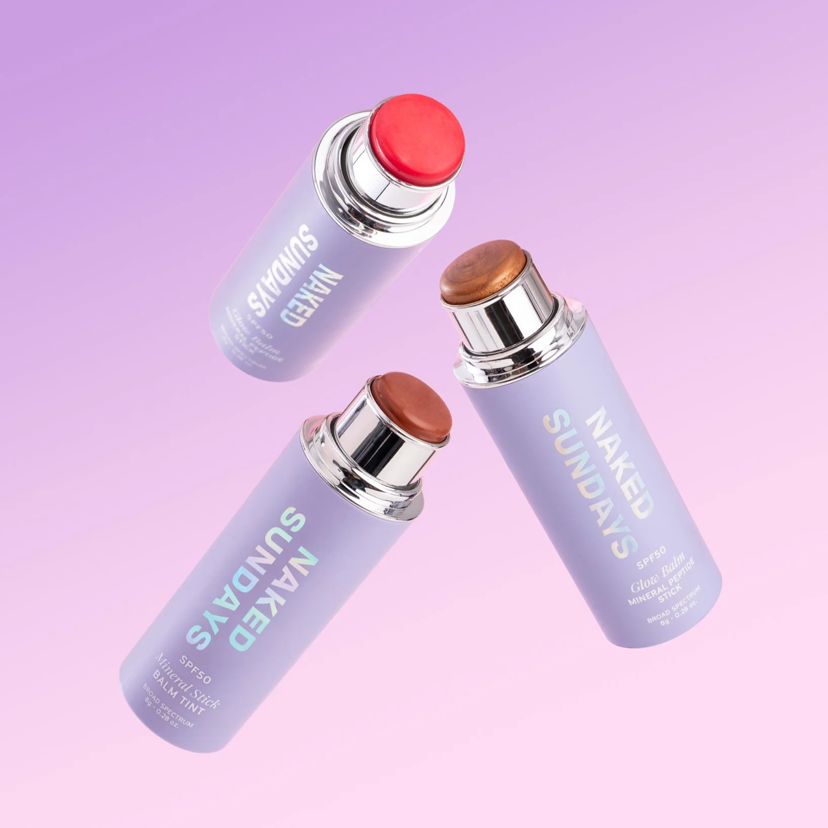 Poutscreen™ SPF50 Lip Treatment - Cotton Candy (Sheer Pink) | Naked Sundays (US)