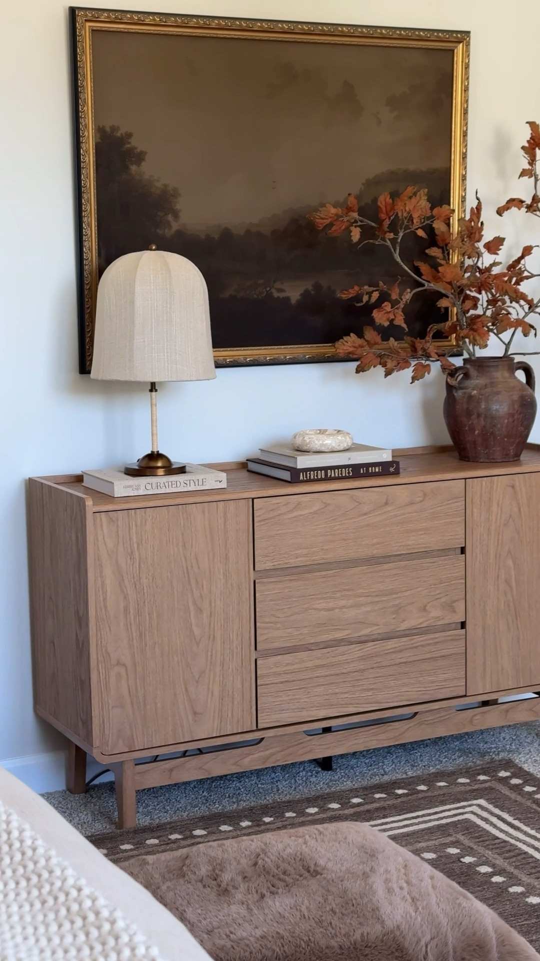 Primary bedroom refresh with Luxen home - sideboard styling 🍂

#LTKHome #LTKSeasonal #LTKStyleTip