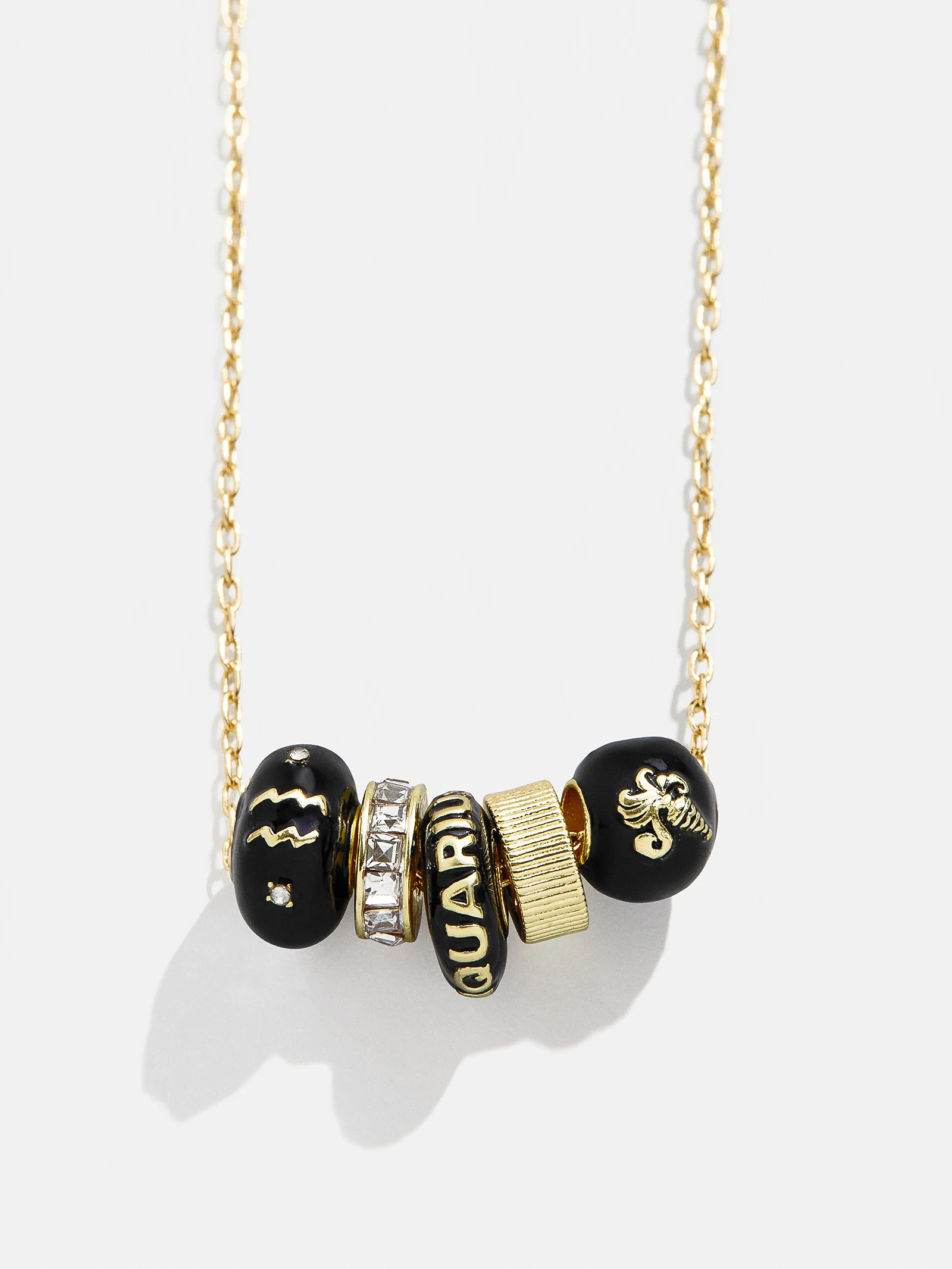 Zodiac Charm Necklace - Aquarius | BaubleBar