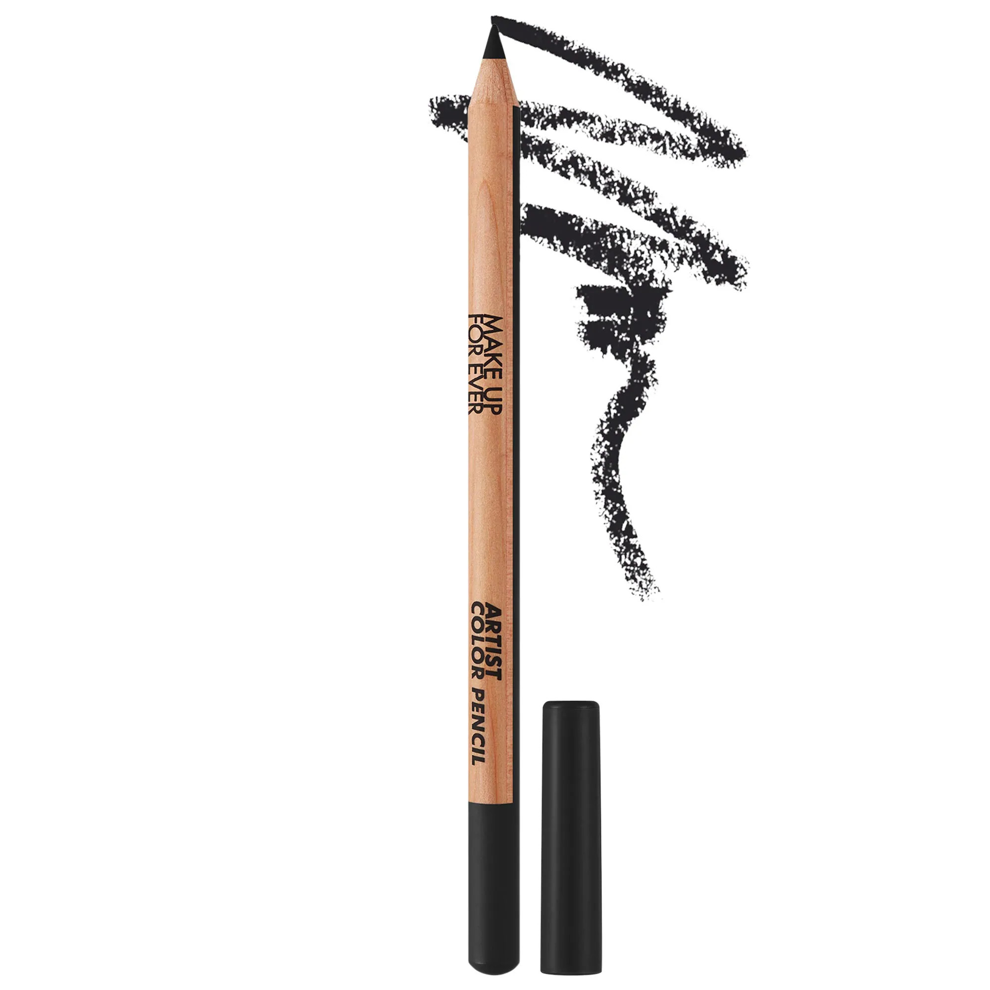 MAKE UP FOR EVER Artist Color Pencil Longwear Eyeliner 100 Whatever Black 0.04 oz / 1.41 g | Sephora (US)