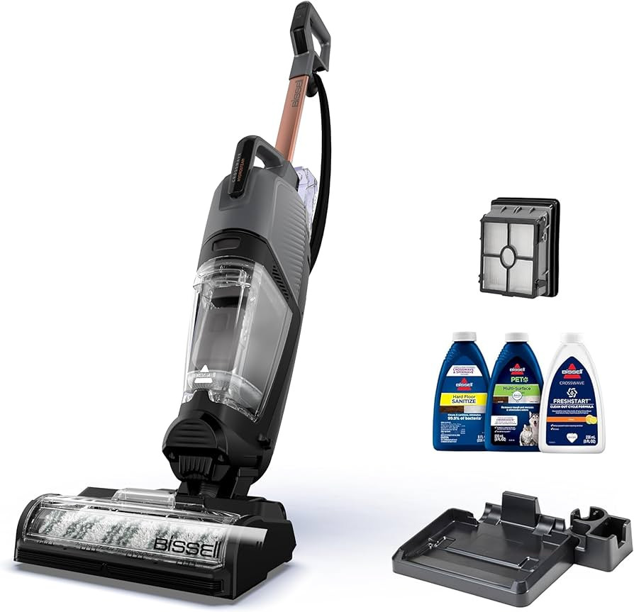 Bissell CrossWave HydroSteam Steam Mop, 3-in-1 Wet Dry Vacuum Mop with Steam Function, Hard Floor... | Amazon (US)