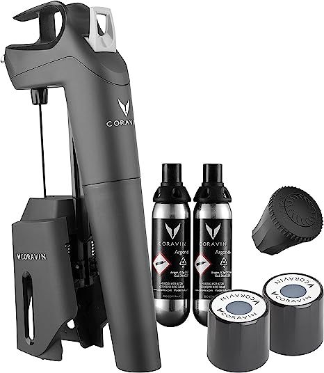 Amazon.com | Coravin Timeless Three Plus Wine by the Glass System - Includes 1 Wine Preserver, 2 ... | Amazon (US)