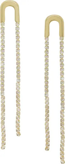 Crystal Chain Drop Earrings | Nordstrom