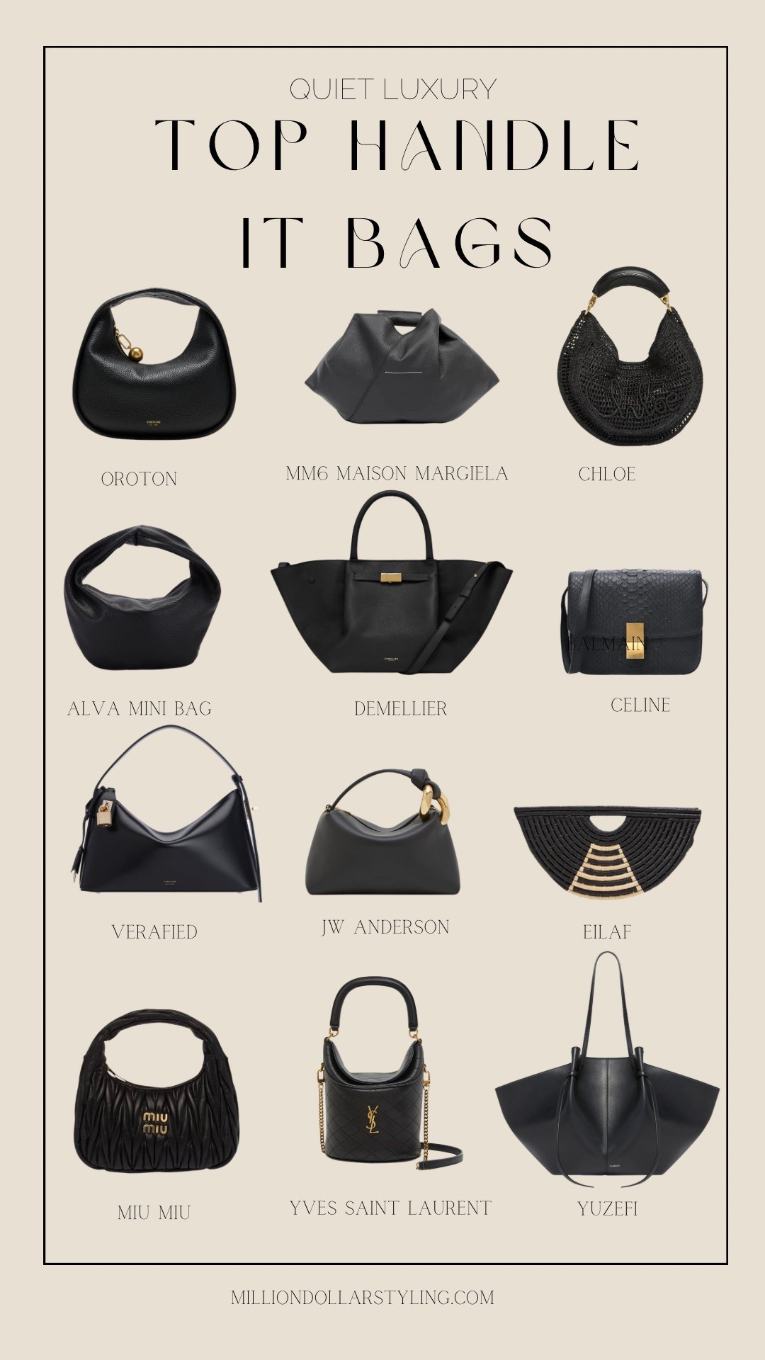Top trend: the top handle bags / the Quiet Luxury selection.

#LTKItBag #LTKFindsUnder50 #LTKWorkwear