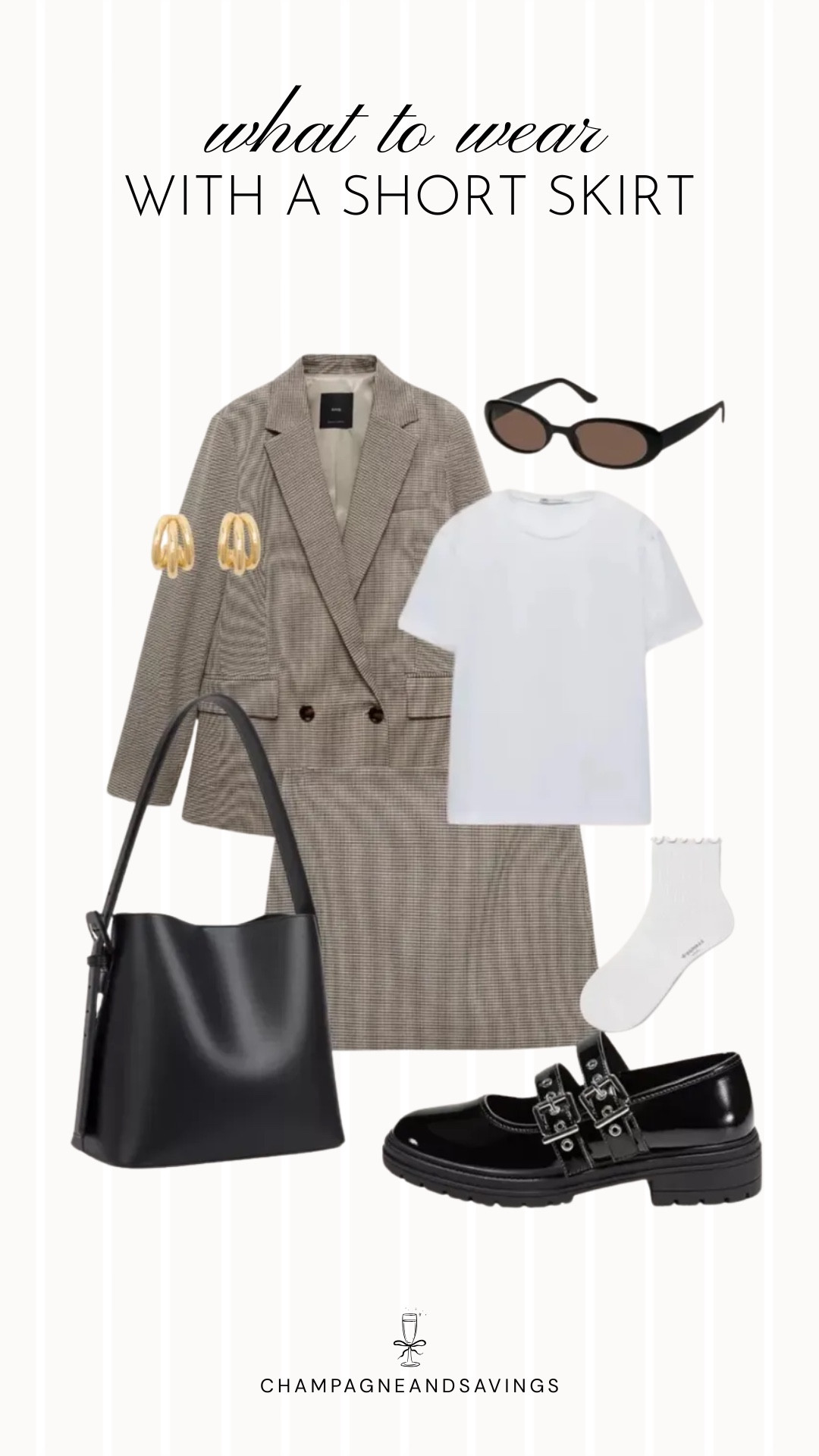 Short skirt outfit

#LTKootd