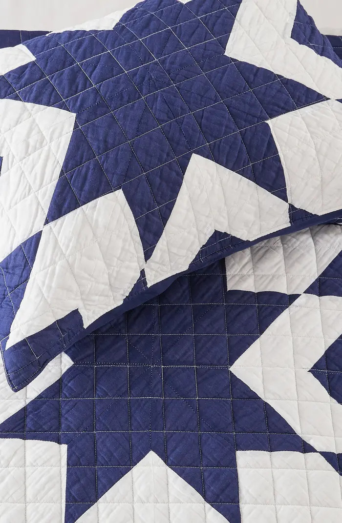 MELANGE HOME Star Patch Patchwork Quilt Set | Nordstromrack | Nordstrom Rack