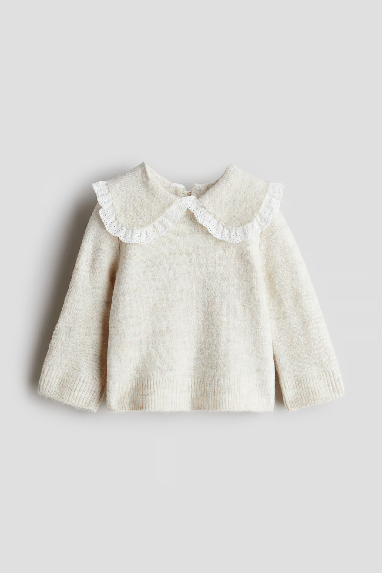 Sweater with Peter Pan Collar | H&M (US + CA)