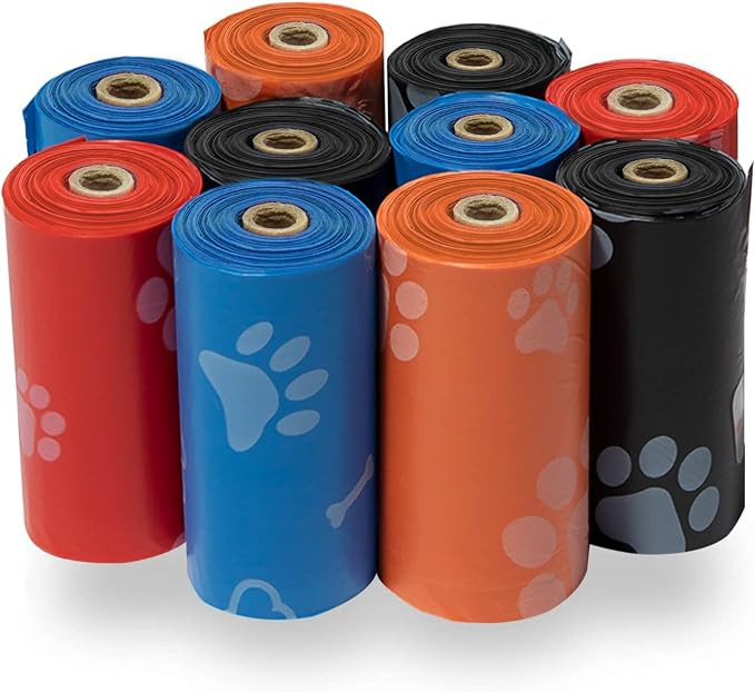 Best Pet Supplies Dog Poop Bags (150 Bags) for Waste Refuse Cleanup, Doggy Roll Replacements for ... | Amazon (US)