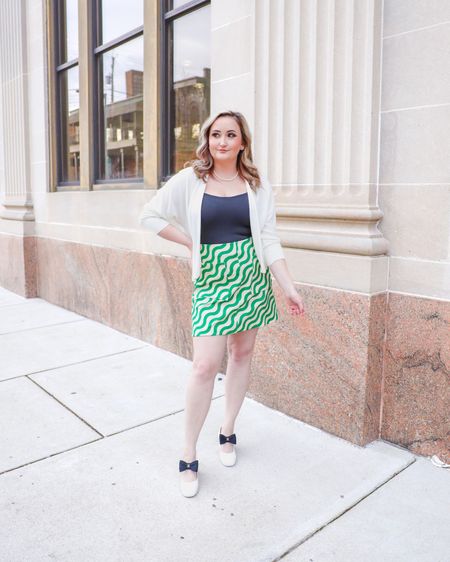 Love this classy chic look with a pop of color. Perfect for spring! #chanel #maryjanes #loft #loftstyle #maeve #miniskirt #anthropologie #myanthropologie #anthropologiestyle #skims #skimscami #spring #springoutfit #springfashion #cardigan 

#LTKstyletip #LTKSeasonal