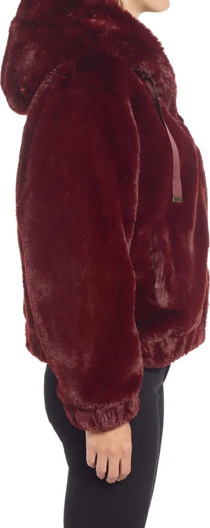 Halogen® Women's Hooded Faux Fur Jacket | Nordstrom | Nordstrom