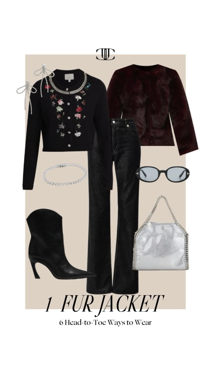 6 Ways to Style a Fur Jacket This Winter ✨🧣
Meet your new winter hero piece: the faux fur jacket. I took this classic, cozy layer and styled it six completely different ways—from polished office looks to weekend denim, feminine florals, chic monochrome, and elevated neutrals.
If you want versatility, warmth, and a touch of glamour… this is the jacket of the season.

Think winter florals with tall boots, tonal knits with texture, polished trousers for a dressier moment, and denim looks that feel effortlessly cool. Each outfit is wearable, warm, and easy to recreate with pieces you may already own.

👉 Save this post for winter outfit inspiration
👉 Shop every look on my LTK

#LTKOver40 #LTKHoliday