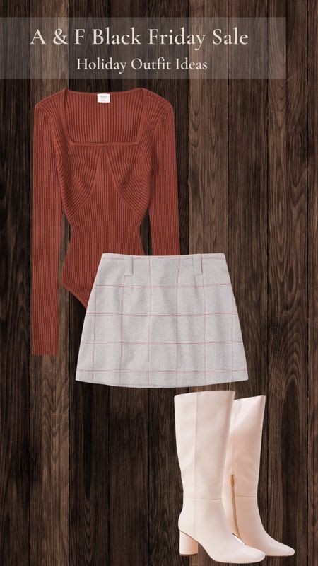 Holiday Dinner Outfit Idea. A & F Sale. 

#LTKHoliday #LTKxAF #LTKstyletip