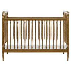 Namesake Liberty Natural Walnut 3 in 1 Convertible Crib with Conversion Kit | Kathy Kuo Home