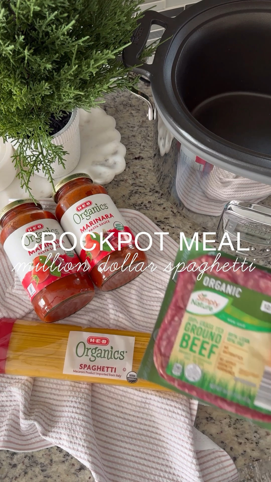 The full recipe is on my website https://kristensellentin.com/crockpot-million-dollar-spaghetti/