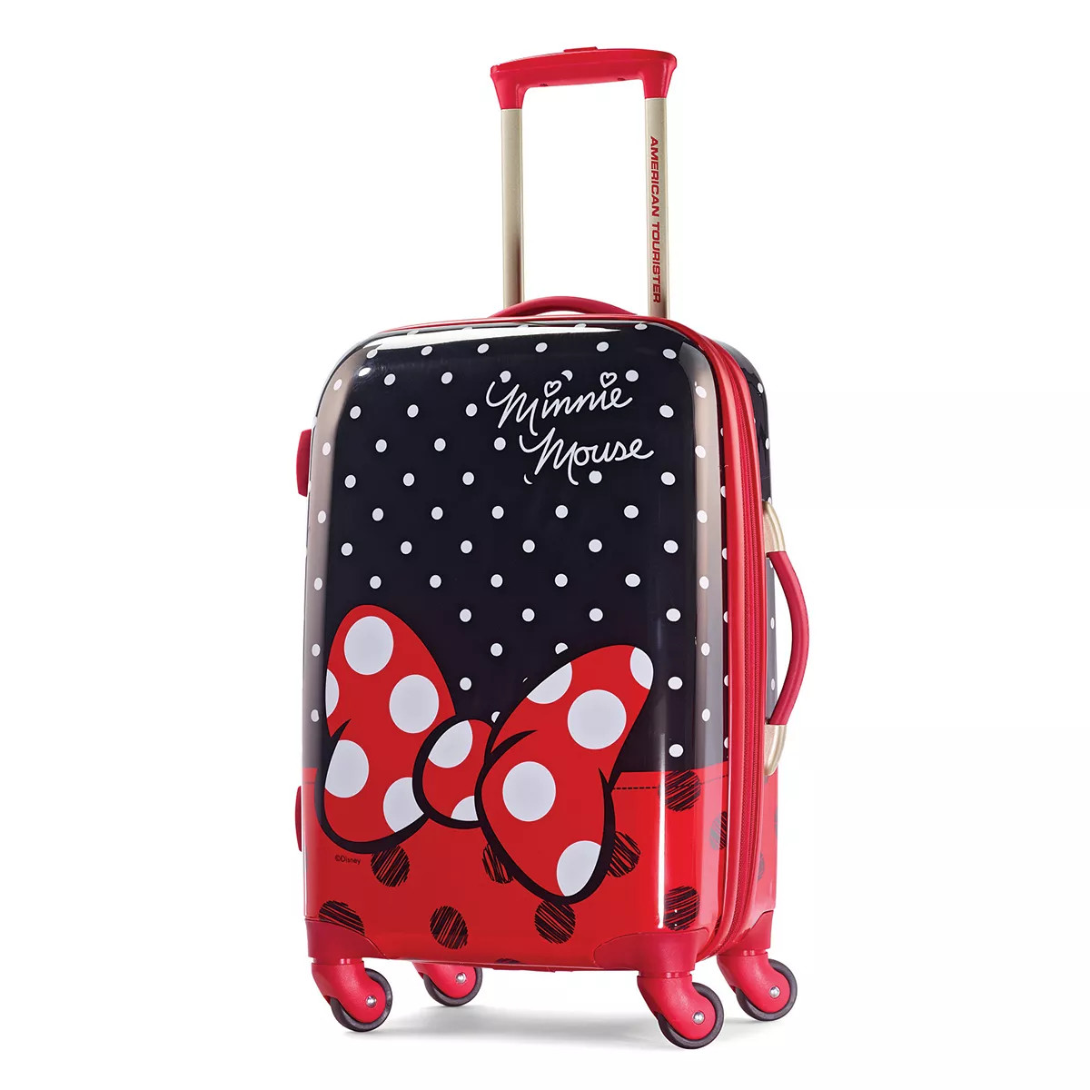 Disney's Minnie Mouse Red Bow Hardside Spinner Luggage by American Tourister | Kohl's