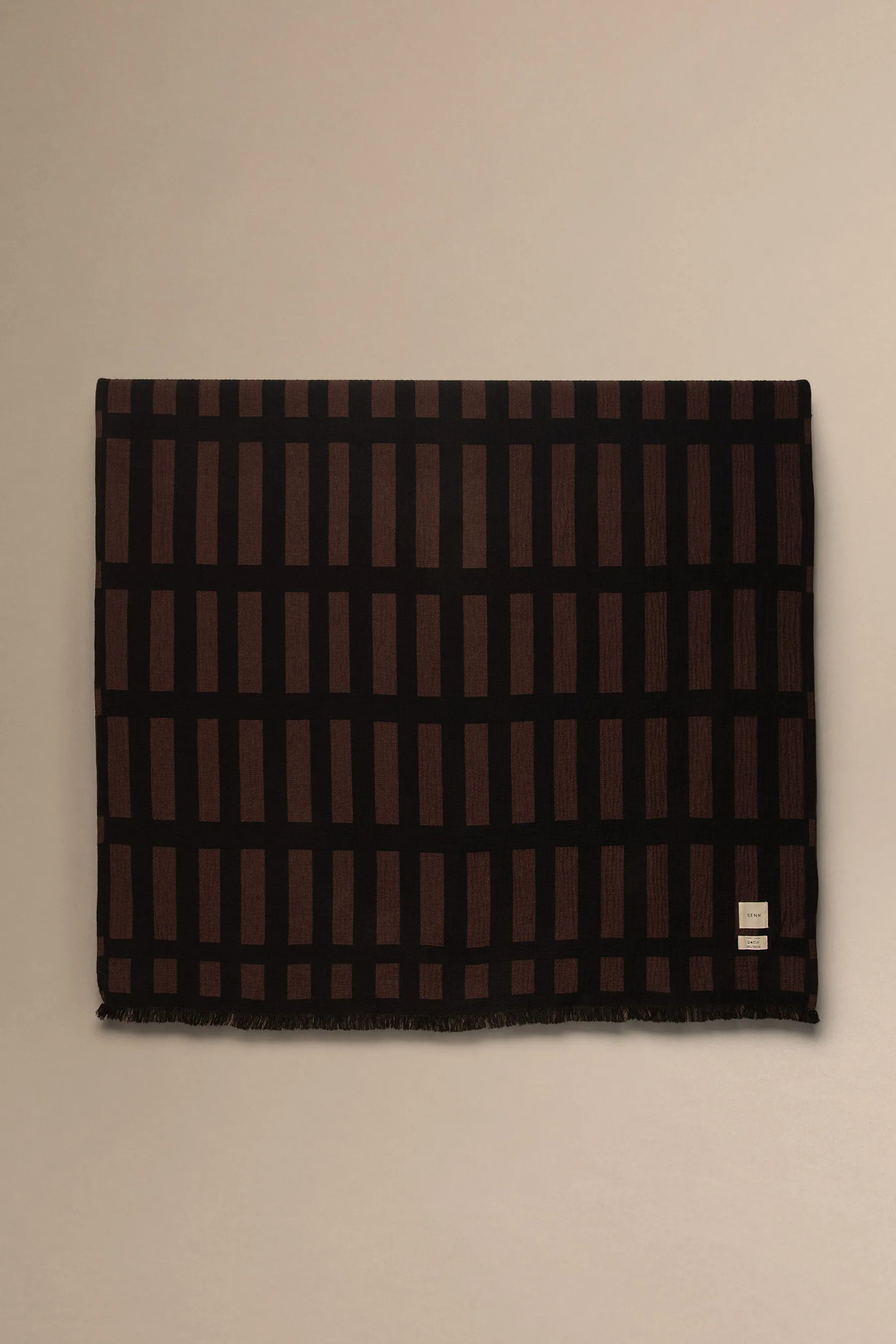 FRACTA COTTON THROW | OAK + FORT