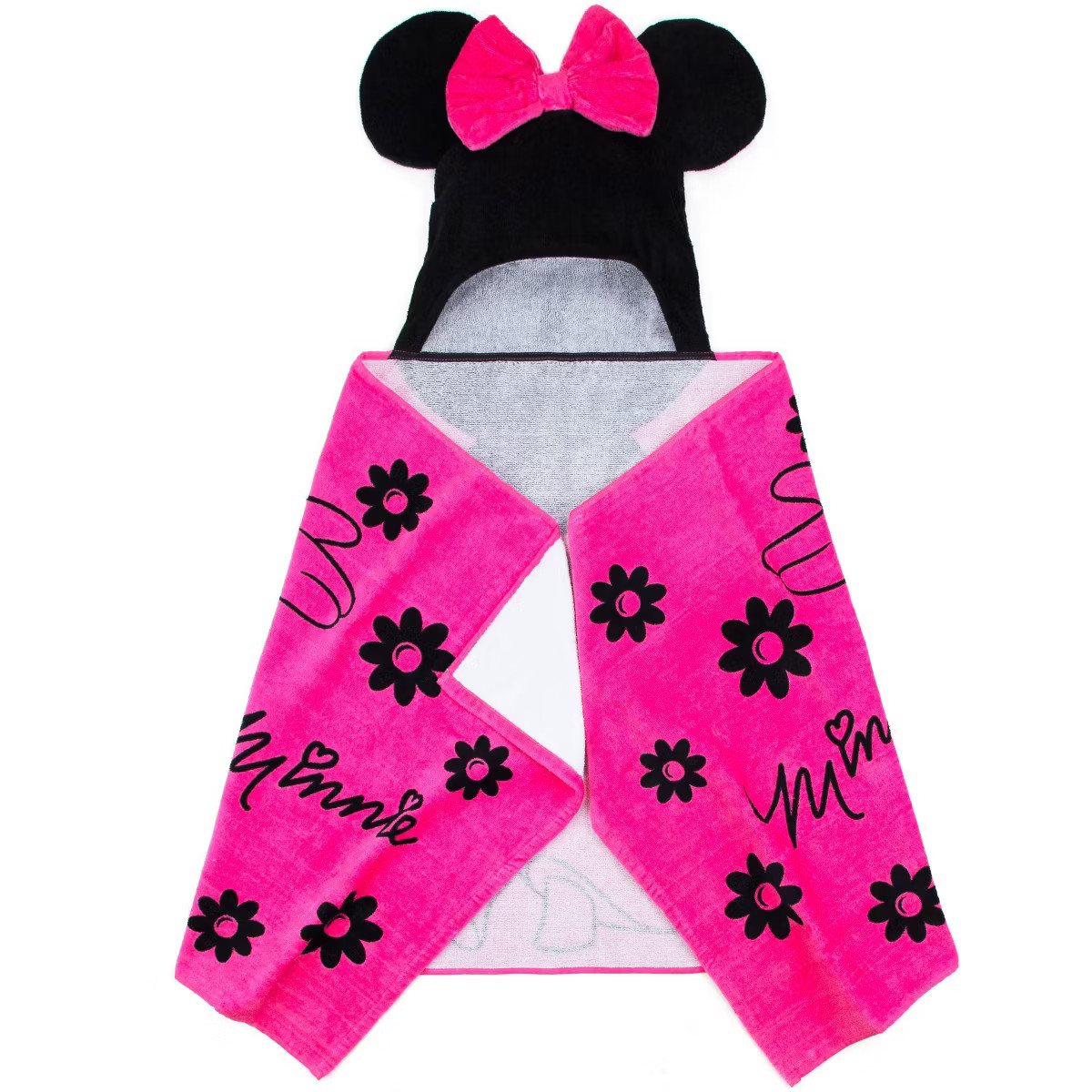 Minnie Mouse Kids' Hooded Towel | Target