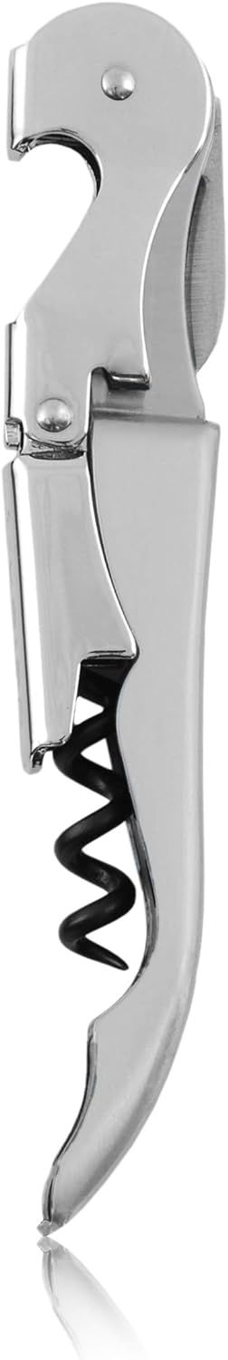 True TrueTap Double Hinged Waiter’s Corkscrew, Stainless Steel Wine Key Bottle Opener with Foil... | Amazon (US)