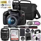 Canon Rebel T7 DSLR Camera with 18-55mm Lens Kit and Sandisk 64GB Ultra Speed Memory Card, Creative  | Amazon (US)