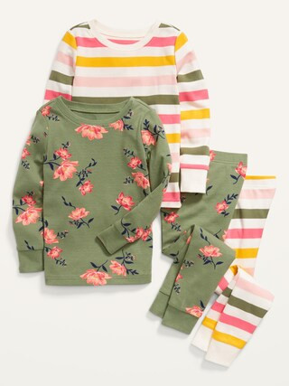 Unisex 4-Piece Pajama Set for Toddler & Baby | Old Navy (US)