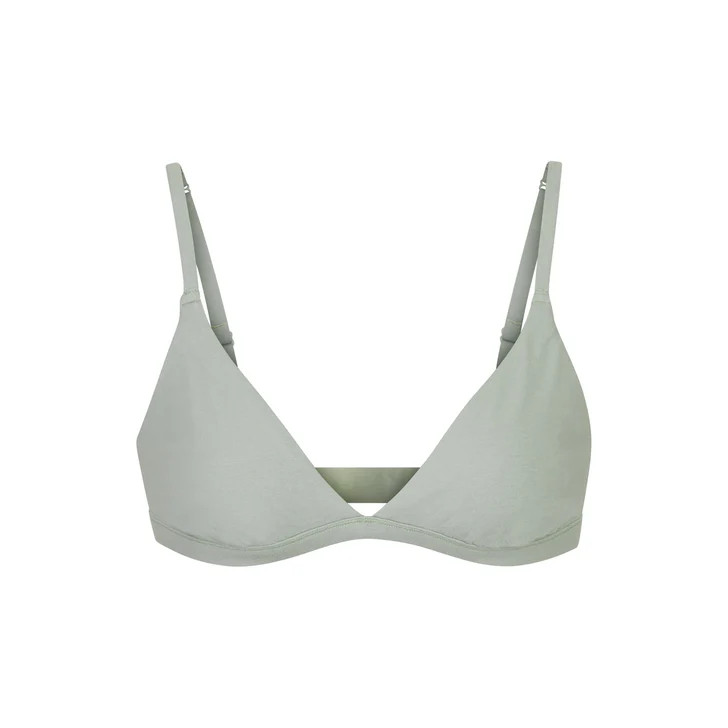 COTTON JERSEY TRIANGLE BRALETTE | SKIMS (US)