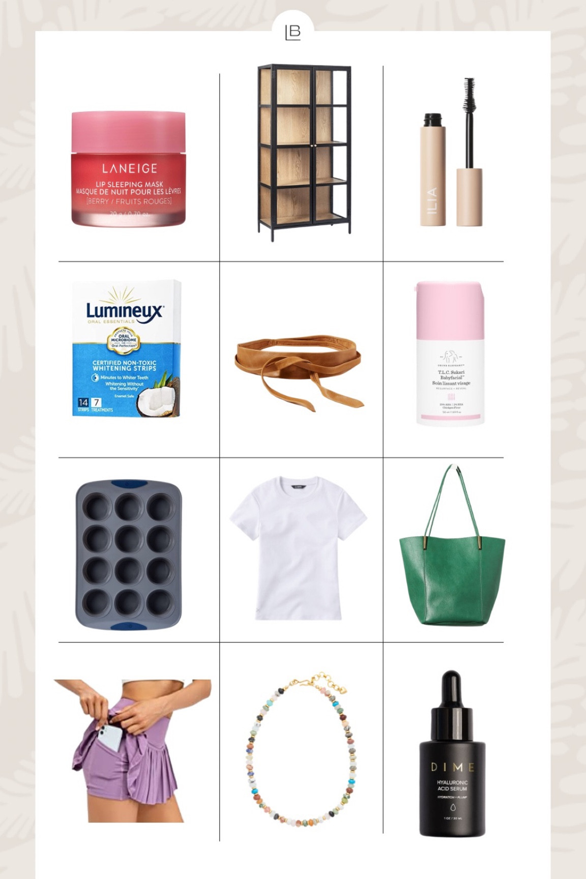 Story links

#LTKbeauty #LTKhome #LTKfit